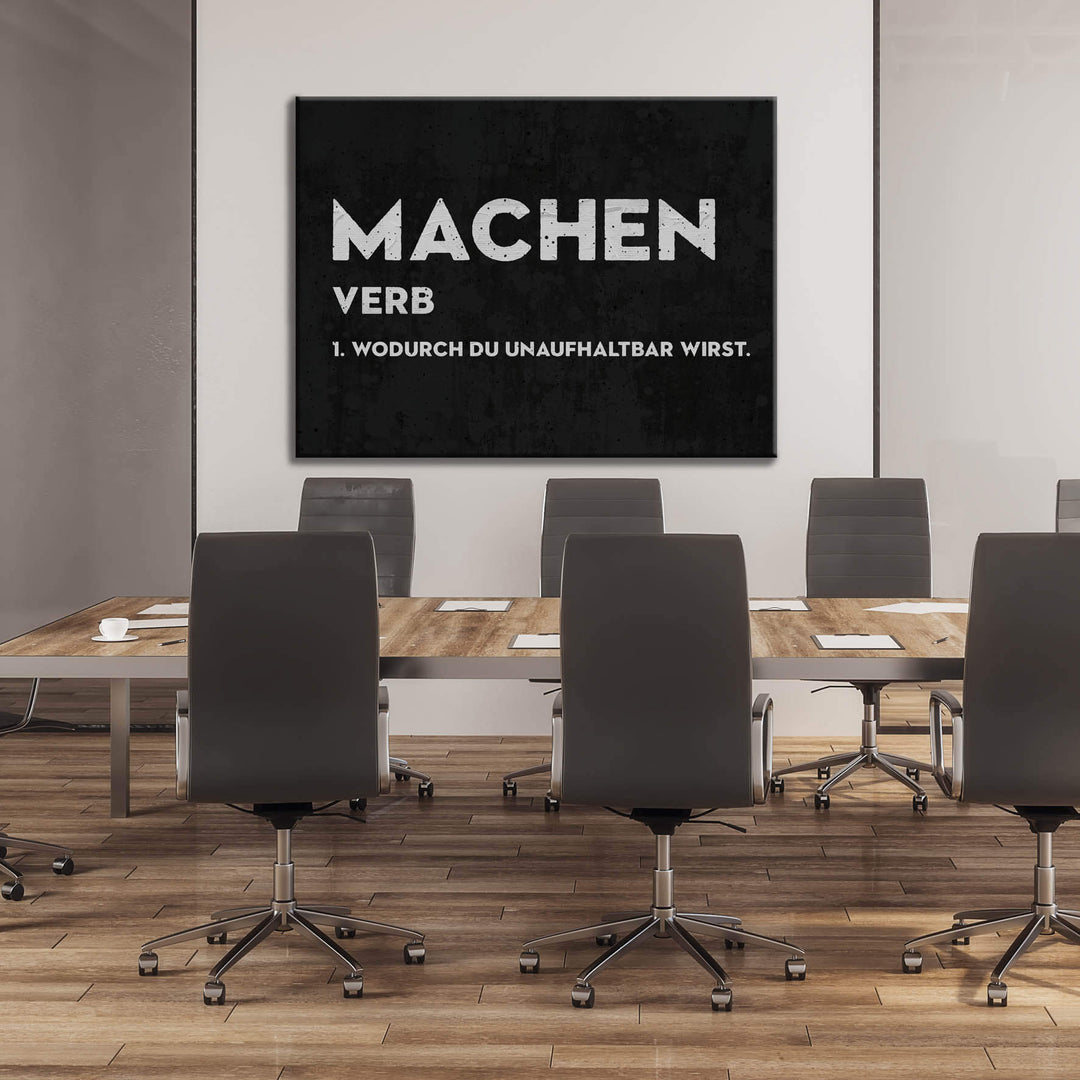 Machen Definition